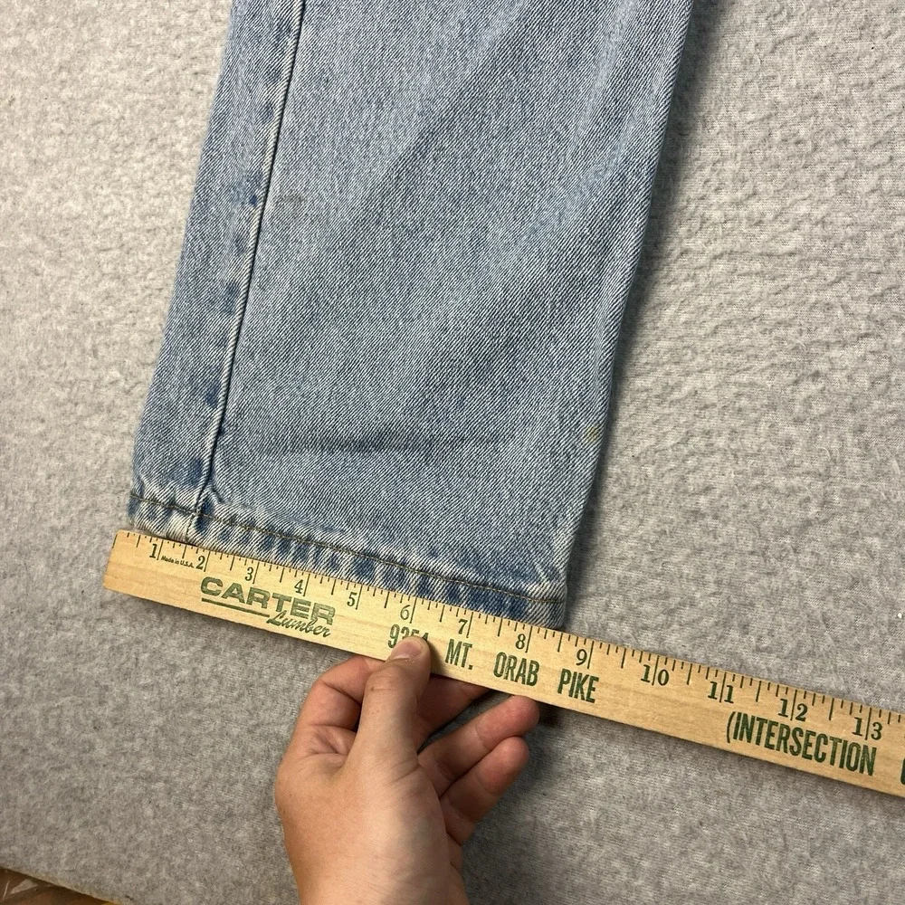 Vintage Levis Jeans Mens 36x32 Blue 505 Straight Denim Cotton Light Mid Rise
